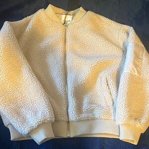 Joe's Jeans Off-White Teddy Jacket